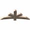 Ekena Millwork Alberta Smooth Timber Gable Bracket, Douglas Fir, 60"W x 25"H x 3 1/2"D x 5 1/2"F, 10/12 Pitch GBW060X25X0406ALB00SDF - alternate 5